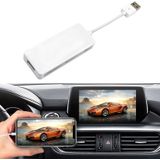 Auto Android Navigatie Android / iOS Carplay Module Auto Smart Phone USB Carplay Adapter (Wit)