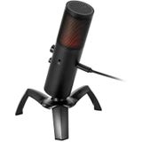 Yanmai Q18 USB professionele computer microfoon anker opname karaoke condensator microfoon (zwart)