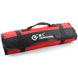 Waterdichte Oxford multifunctionele uitvoering vouwen Roll zakken draagbare opslag Tool Bag(Red)