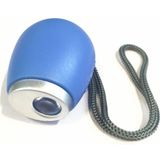 Draagbare digitale projectie alarm klok mini projector LED klok Carry time zaklamp klok met hangende touw (blauw)
