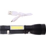 W545 Portable USB opladen LED elektrische zaklamp zaklamp