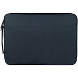 Universele 14 inch Laptoptas Sleeve met Oxford stof en zijvakjes voor MacBook  Samsung  Lenovo  Sony  Dell  Chuwi  Asus  HP (marine blauw)