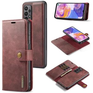Voor Samsung Galaxy A23 5G DG.Ming Crazy Horse Texture Detachable Magnetic Leather Phone Case