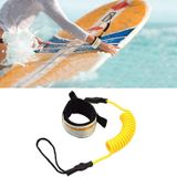 Surf Bodyboard Safety Hand Rope TPU Surfboard Paddle Sleeptouw  De lengte na het uitrekken: 1 6 m (geel)