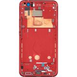 voor HTC U11 Front behuizing LCD Frame Bezel Plate(Red)