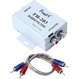 FH-203 12V voertuig auto Audio versterker Noise Filter RCA Plug Loop Isolator voor DVD Stereos
