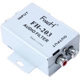 FH-203 12V voertuig auto Audio versterker Noise Filter RCA Plug Loop Isolator voor DVD Stereos