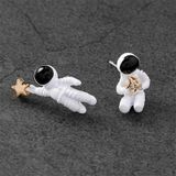 Mode ruimte astronauten kleine Stud Oorbellen vrouw oorbellen
