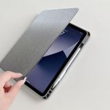 Voor iPad Pro 12.9 2022 / 2021 / 2020 Gradint glitter magnetische split lederen tablethoes