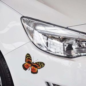 Vlinders patroon auto lichaam willekeurige stickers