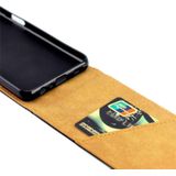 Voor Samsung Galaxy A32 5G Business Style Verticale Flip TPU lederen hoes met kaartsleuf (zwart)