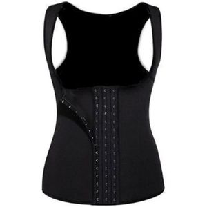 U-hals breasted lichaam shapers vest gewichtsverlies taille shaper korset  maat: L