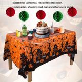 3 STKS Kerst Halloween Party Evenement Decoratie Tafelkleed (Zwarte Pompoen)