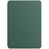 Voor iPad Pro 11 2020 & 2018 Dual-vouwen Horizontale Flip Tablet Leren Case met Houder & Sleep / Wake-up-functie (Dark Green)
