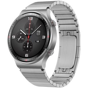 Voor Huawei Watch 4 / 4 Pro One Bead roestvrijstalen horlogeband