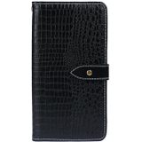 For Samsung Galaxy A13 5G idewei Crocodile Texture Horizontal Flip Phone Leather Phone Case(Black)