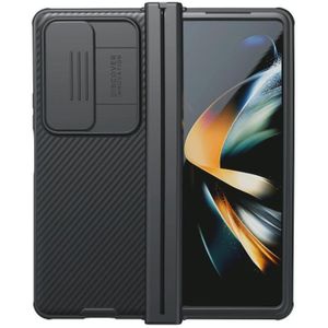 Voor Samsung Galaxy Z Fold4 NILLKIN Black Mirror Pro-serie Camshield PC-telefoonhoes