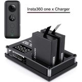 Micro USB batterijlader voor 3 PC's voor Insta360 een X Panorama Camera (Eu Plug)