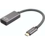 4K 60HZ USB-C / TYPE-C MANNELIJKE NAAR MINI DisplayPort Vrouwelijke adapterkabel