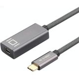 4K 60HZ USB-C / TYPE-C MANNELIJKE NAAR MINI DisplayPort Vrouwelijke adapterkabel