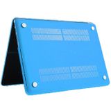 MacBook Pro Retina 13.3 inch Frosted structuur hard Kunststof Hoesje / Case (baby blauw)