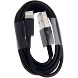 USB Sync data / oplaad kabel voor iPhone 6 & 6 Plus  iPhone 5 & 5S & 5C  iPad Air  Lengte: 1 meter  Compatibel met iOS 8.0(zwart)