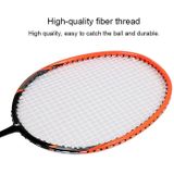 LEIJIAER 8501 Carbon Composite Badminton Racket + 3 Sweatbands Set voor volwassenen