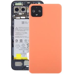 Batterij achterkant met cameralenshoes voor Google Pixel 4XL(Oranje)