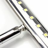 5W LED Wandlamp Roestvrij stalen badkamer spiegellicht  model:40CM met schakelaar(warm licht)