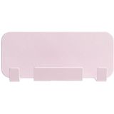 2 stks Punch-Free Wall-mounted Rack Mobile Phone Charging Holder (Pink)