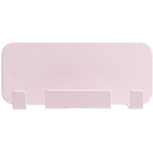 2 stks Punch-Free Wall-mounted Rack Mobile Phone Charging Holder (Pink)