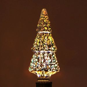 E27 4W IP65 waterdicht kerstboom vorm Warm witte 3D Fireworks LED lamp  2700K 48 LEDs SMD 2835 Vintage sfeer decoratie Art Lamp  AC 85-265V