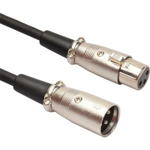 1 8 m 3-pins XLR Male naar XLR Female microfoonkabel