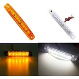 MK-224 10 stks 12-24 V Truck Trailer 9LED Zijlicht Achterlicht Signaal Licht (Geel)