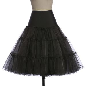 2 PCS Boneless Skirt Rock Ball Pettiskirt Korte Rok  Grootte:One Size(Zwart)