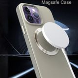 Voor iPhone 13 Pro Max CD-patroon Magsafe pc-telefoonhoes