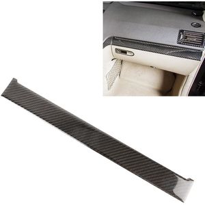 Auto passagier Seat dashboard strip Carbon Fiber decoratieve sticker voor Mercedes-Benz W204