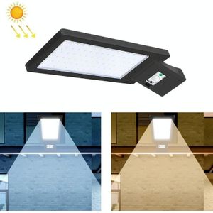 LED Solar Street Lamp Menselijk Body Induction Road Lighting Huishoudelijke Outdoor Garden Light  Style: Body Sensing (Warm White Light)