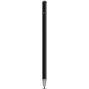 Removable Refill Capacitive Touch Screen Stylus Pen (Black)