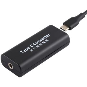 DC 4 0 x 1.7 mm Power Jack female naar USB-C/type-C Female Power connector adapter met 15cm USB-C/type C kabel
