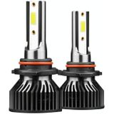 F2 9006 /HB4 2 PCS DC9-36V/25W/6000K/2500LM IP68 Waterdichte Auto LEIDENE Koplamp (Koud Wit Licht)