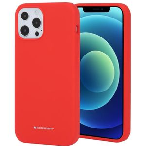 Goosspery Silicone Solid Color Soft Liquid Silicone Shockproof Soft TPU Case voor iPhone 13 Pro