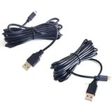 10 -st redecorder net snoer USB autolader antihypertensieve lijn  stijl: 3 5 m+1a (mini linksbocht)