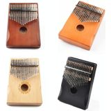 17-Tone Thumb Piano Kalimba Beginners Introductie Finger Piano  Kleur: Bruin Kit