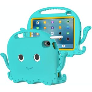 Voor iPad Mini 6 Octopus Style Eva + PC Tablet Case met riem (Glacial Green)