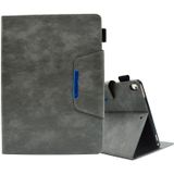 Voor iPad 9.7 2018&2017/Air 2/Air Suede Cross Texture Magnetische Sluiting Lederen Tablet Case(Grijs)