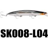 SeaKnight SK008 Long Throw Ondiep water Minoruya Bait Alice Bass Blackfish Fake Bait Fishing Bait (L04)