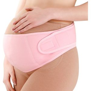 3 stuks moederschap ondersteuning riem zwangere postpartum korset buik bands (roze)