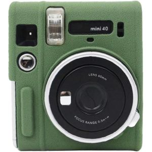 Soft Silicone Protective Case for Fujifilm Instax mini 40 (Green)