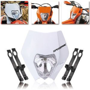 Speedpark KTM Cross-country Motorcycle LED Koplamp Grimace Koplamp (Wit)